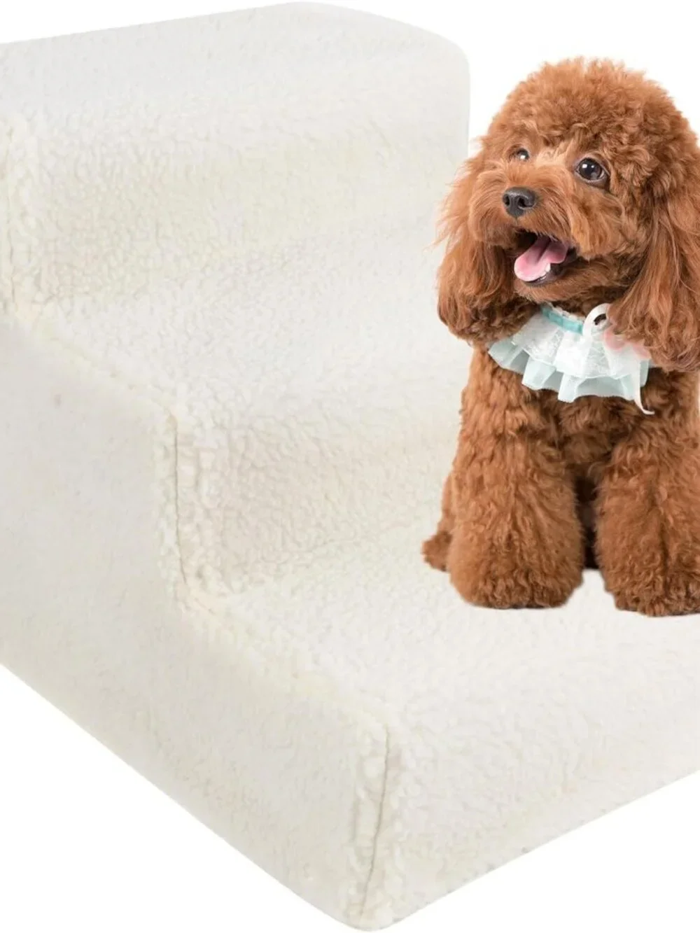 YOFIT Doggy Steps - Non-Slip 3 Steps Pet Stairs,Holds Up to 50 lbs